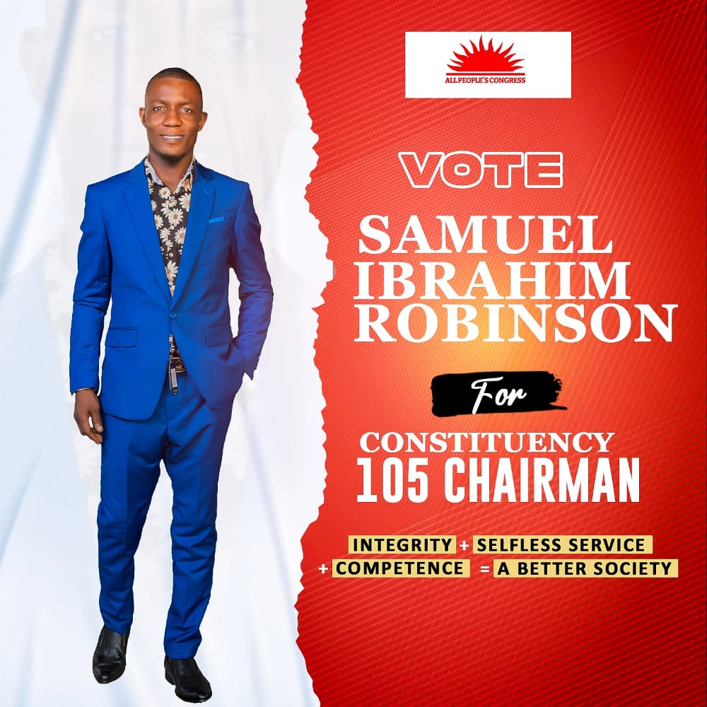 Samuel Ibrahim Robinson for APC Constituency Chairman